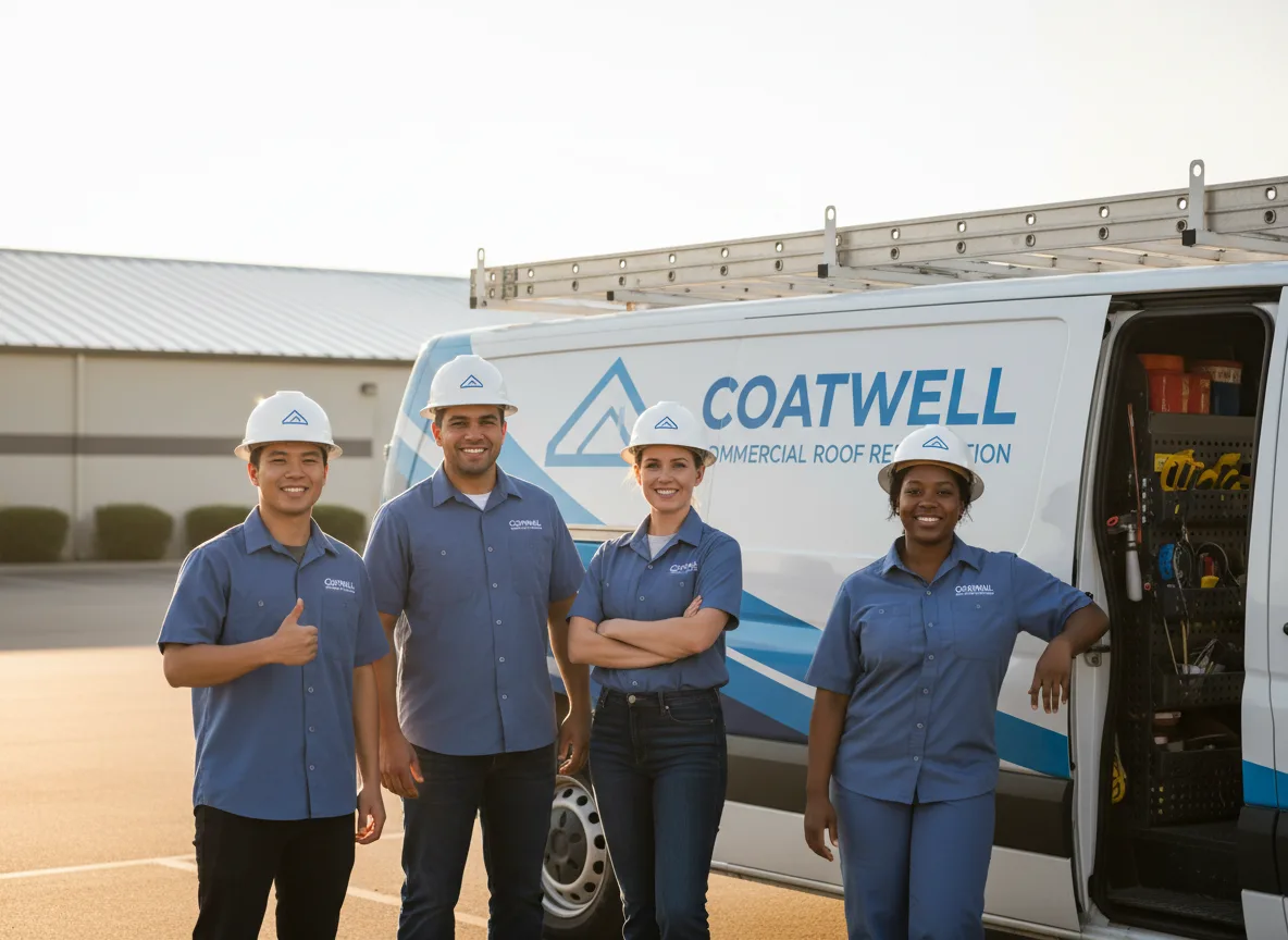 Commercial roof coating company in Ozan, AR